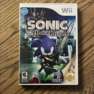 Wii Game Sonic and the Black Knight